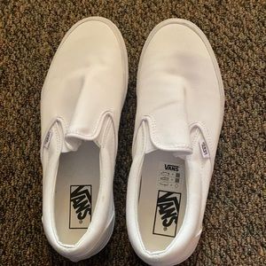 White Van Slip-on Shoes